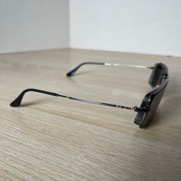 Ray-Ban RB3240 004 Sunglasses Eyeglasses Silver Metal Frames Only 58-16 Italy - Picture 8 of 8